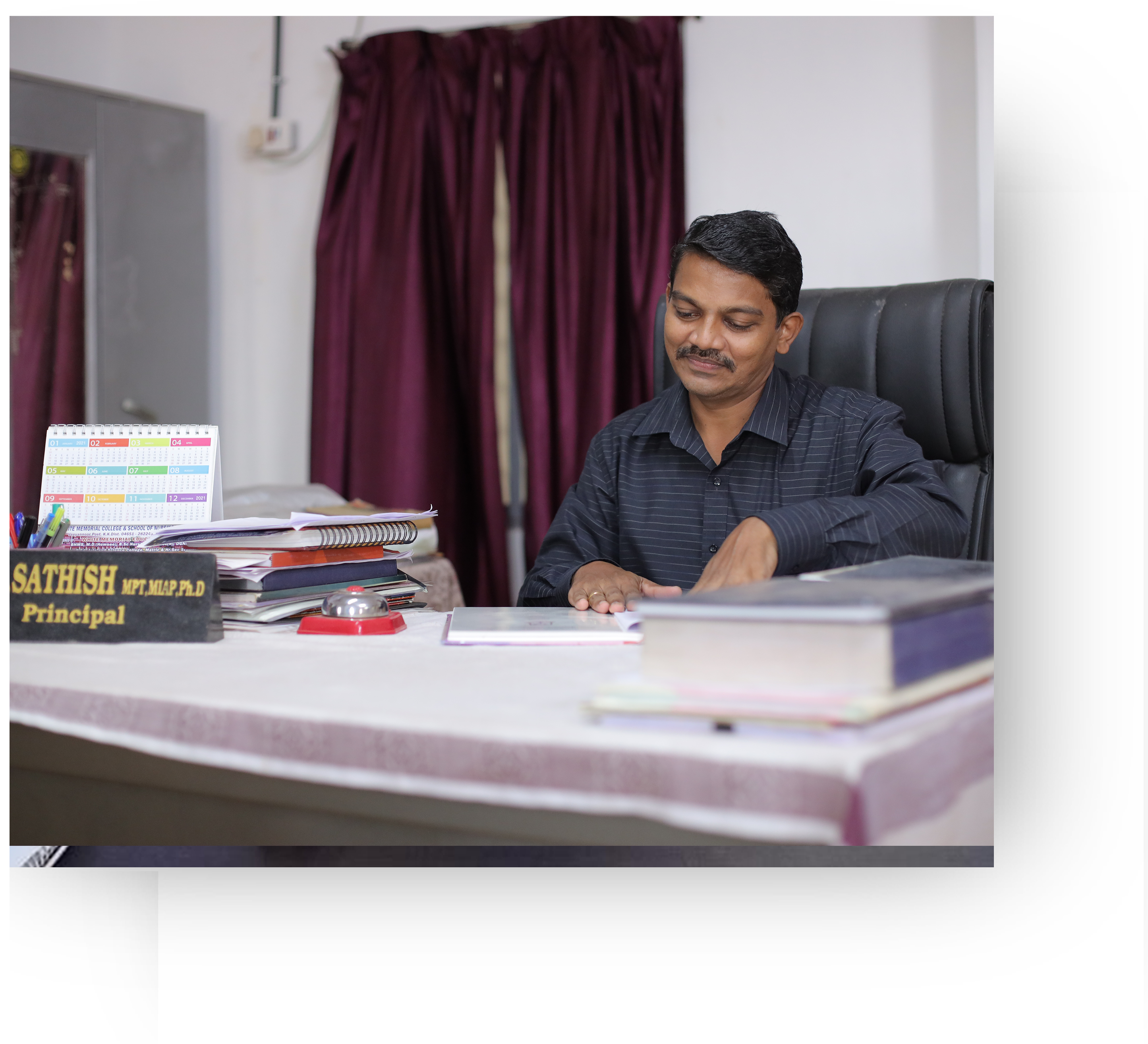 Prof.G.Sathish, MPT,PGDSM,MIAP, (PHD)